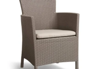 Keter Scaun de exterior Miami, cappuccino, 216833
