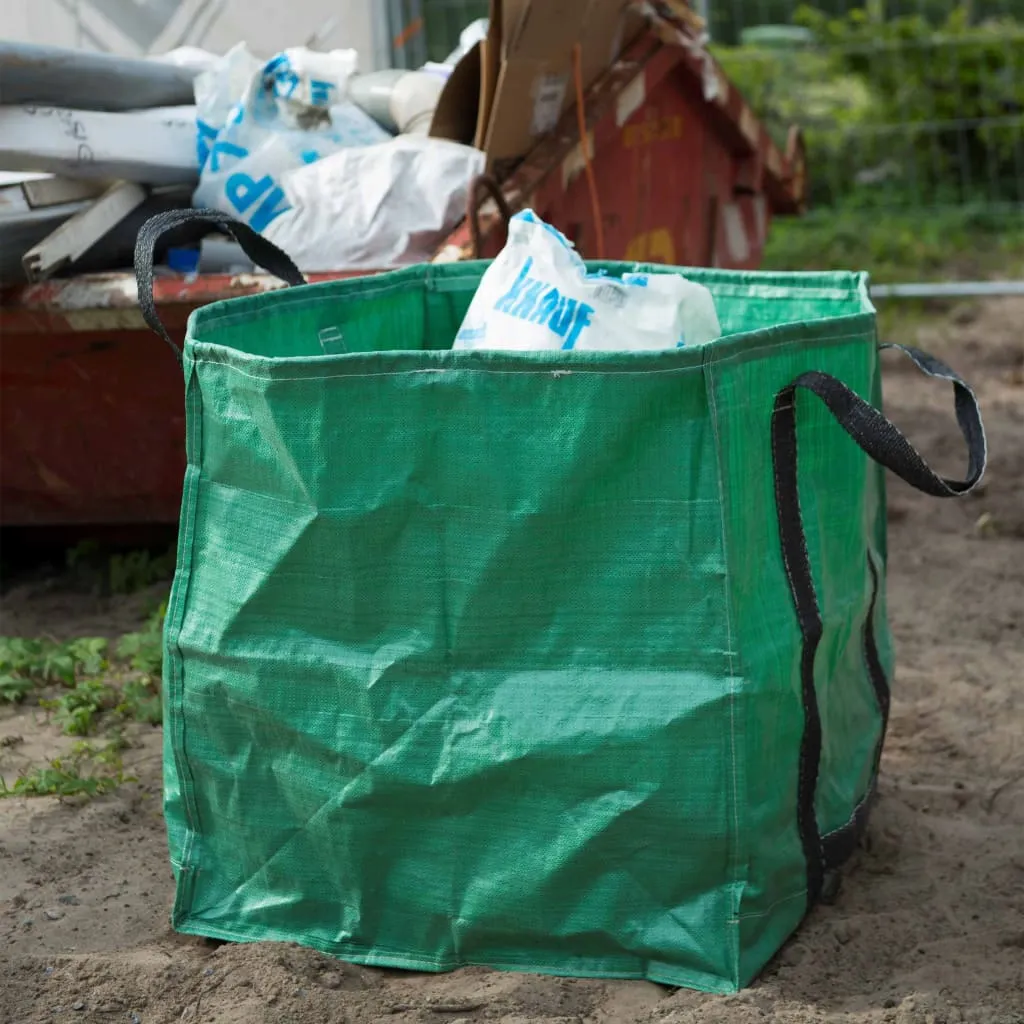 Nature Sac de deșeuri pentru grădină, verde, 148 L, pătrat - imagine 4