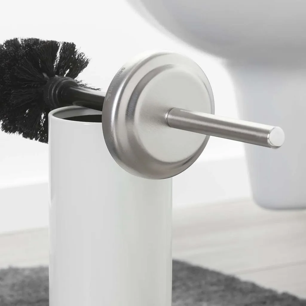 Sealskin Perie de WC cu suport Acero, alb, 361730510 - imagine 3
