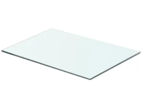 Raft din sticlă transparentă, 50 x 30 cm