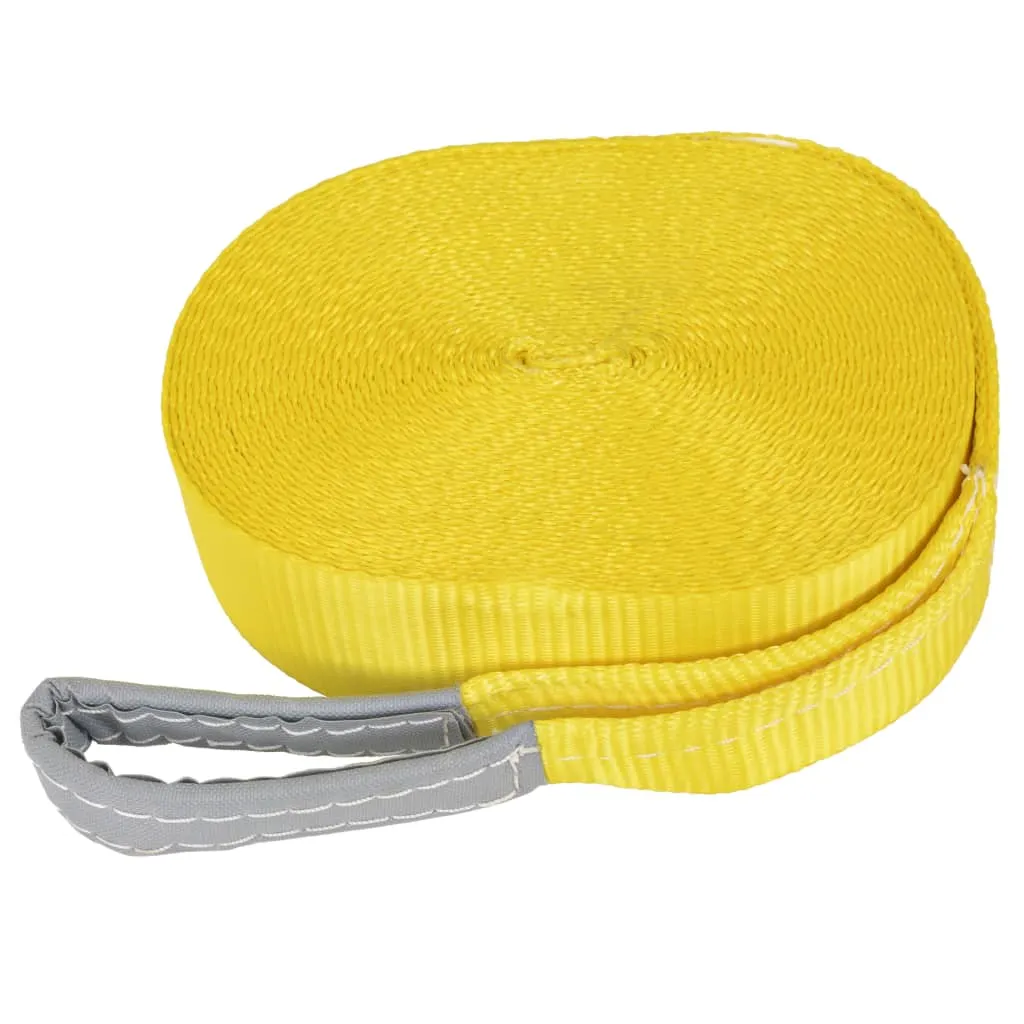 Coardă echilibru, 15 m x 50 mm, 150 kg, galben - imagine 4