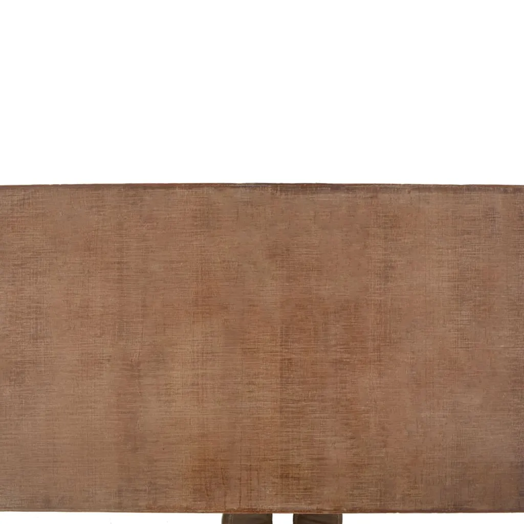Măsuță de cafea, lemn masiv de brad, 91 x 51 x 38 cm, maro - imagine 4