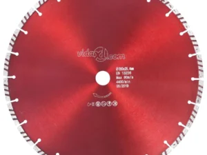 Disc diamantat de tăiere cu turbo oțel 350 mm