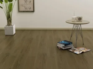 Plăci autoadezive pardoseală maro PVC 4,46 m² 3 mm