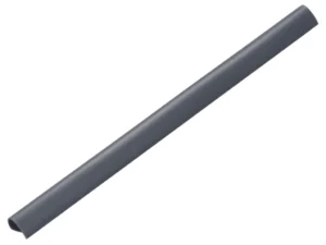 Cleme fixare fâșii de gard, 100 buc., antracit, PVC