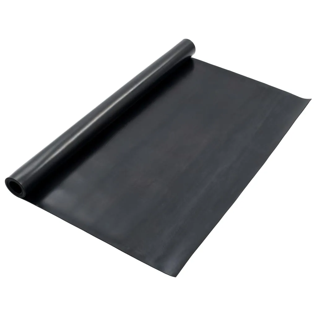 Covor de cauciuc anti-alunecare, 1,2 x 2 m, 3 mm, neted - imagine 3