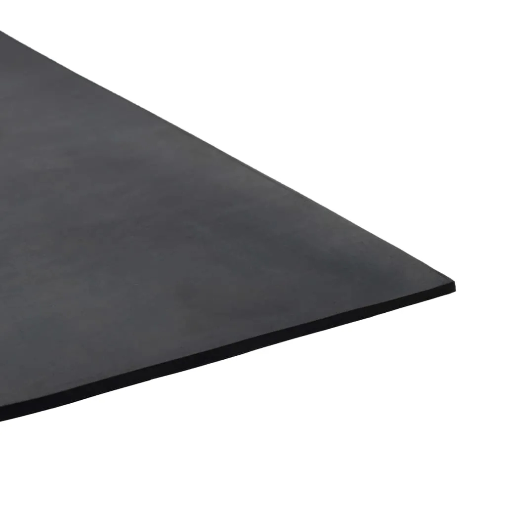 Covor de cauciuc anti-alunecare, 1,2 x 2 m, 3 mm, neted - imagine 4