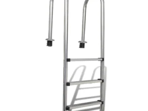 Scară pentru piscină cu 3 trepte, 120 cm, oțel inoxidabil 304