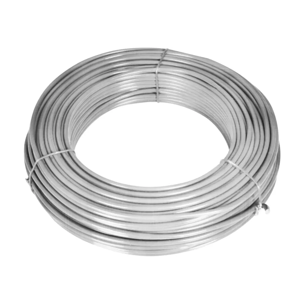 Gard din plasă cu stâlpi și țăruși, 15 x 1 m, oțel galvanizat - imagine 3