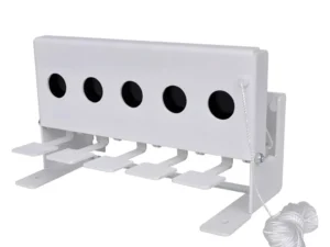 Țintă pentru tir cu 5 găuri și frânghie de resetare