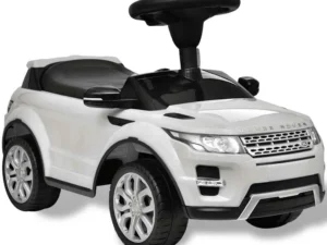 Mașină pentru copii Land Rover 348, cu muzică, alb