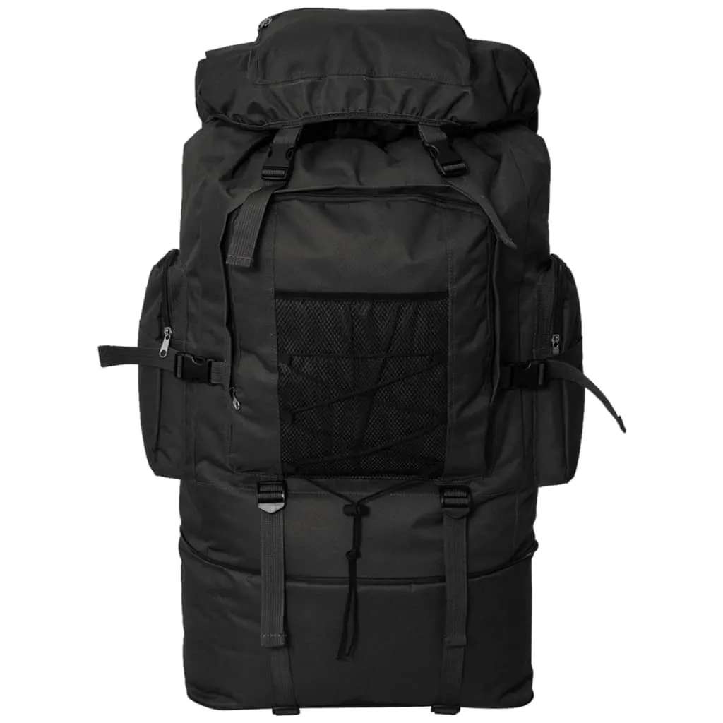Rucsac în stil militar XXL 100 L, Negru - imagine 2