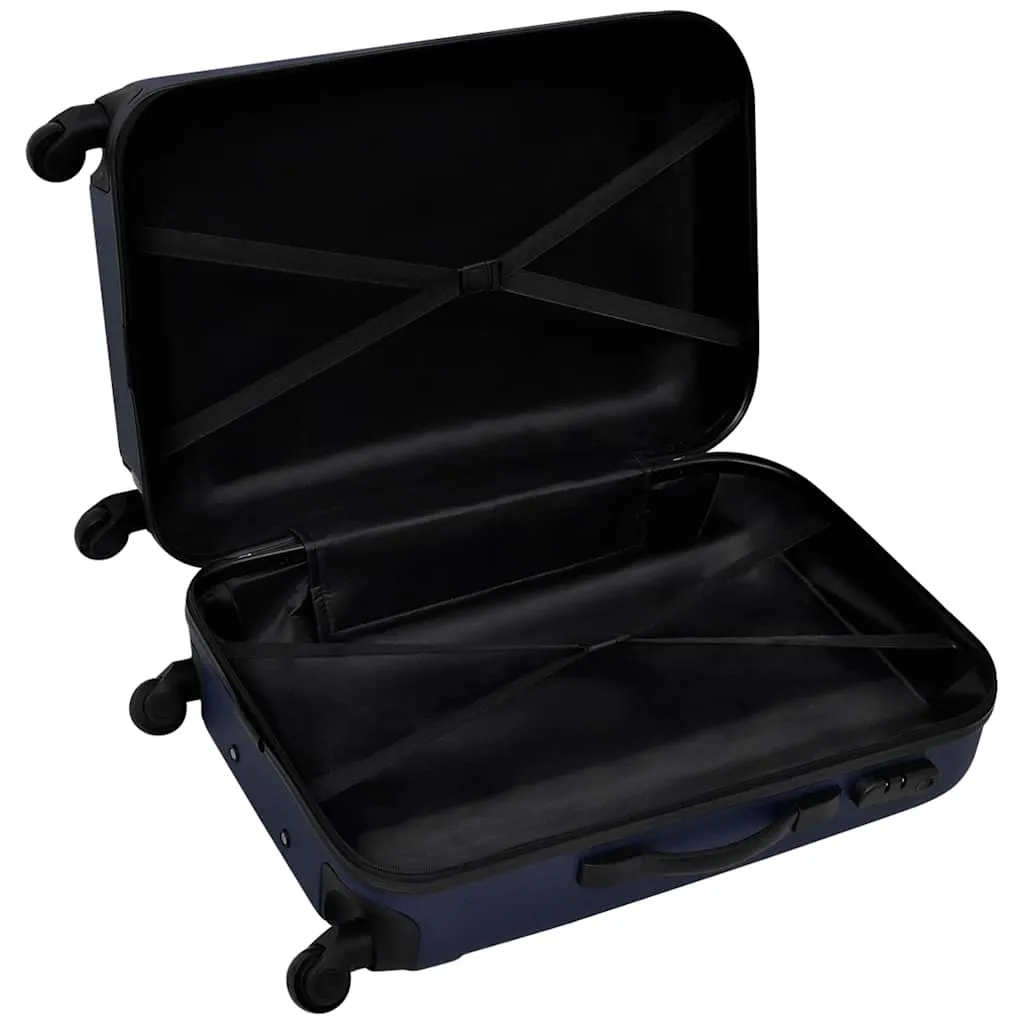 Set valize rigide, albastru, 3 buc., 45,5/55/66 cm - imagine 4