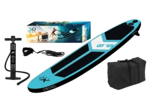 XQ Max Placă SUP de surf, 245 cm, albastru și negru