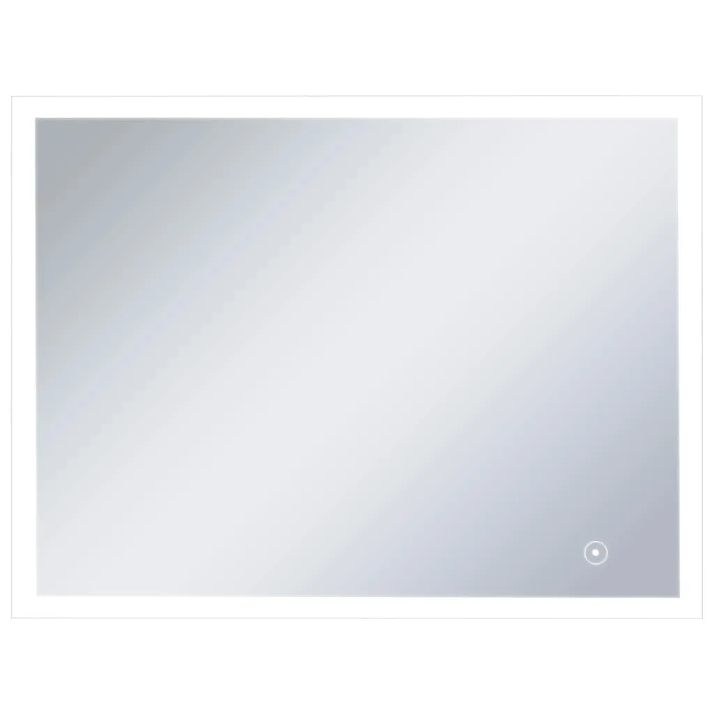 Oglindă cu LED de perete de baie, cu senzor tactil, 80 x 60 cm - imagine 2