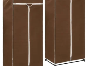 Șifoniere, 2 buc., maro, 75 x 50 x 160 cm