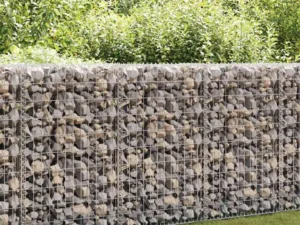 Perete gabion cu capace, oțel galvanizat, 100 x 20 x 100 cm