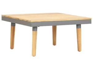 Măsuță de cafea de grădină, 60x60x31,5 cm lemn masiv acacia