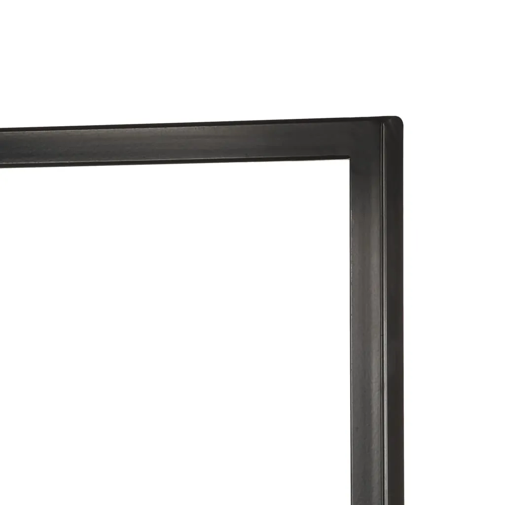 Bibliotecă cu 3 niveluri, 160x31x80 cm, lemn masiv de mango - imagine 4