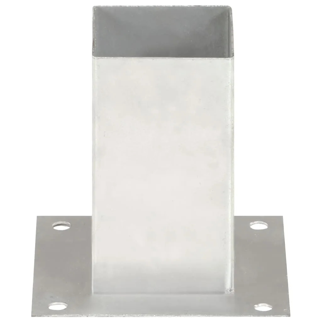 Suporți stâlp, 4 buc., metal galvanizat, 81 mm - imagine 4