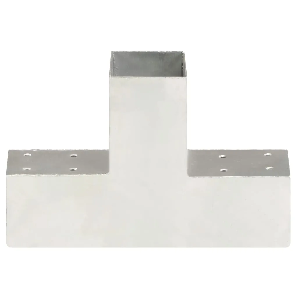 Conector de grindă, formă T, 71 x 71 mm, metal galvanizat - imagine 2
