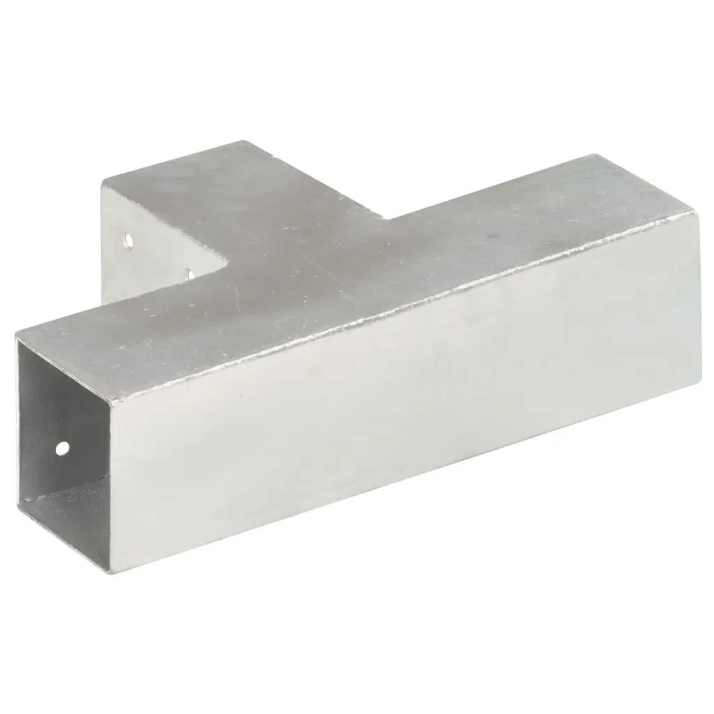 Conector de grindă, formă T, 71 x 71 mm, metal galvanizat - imagine 3