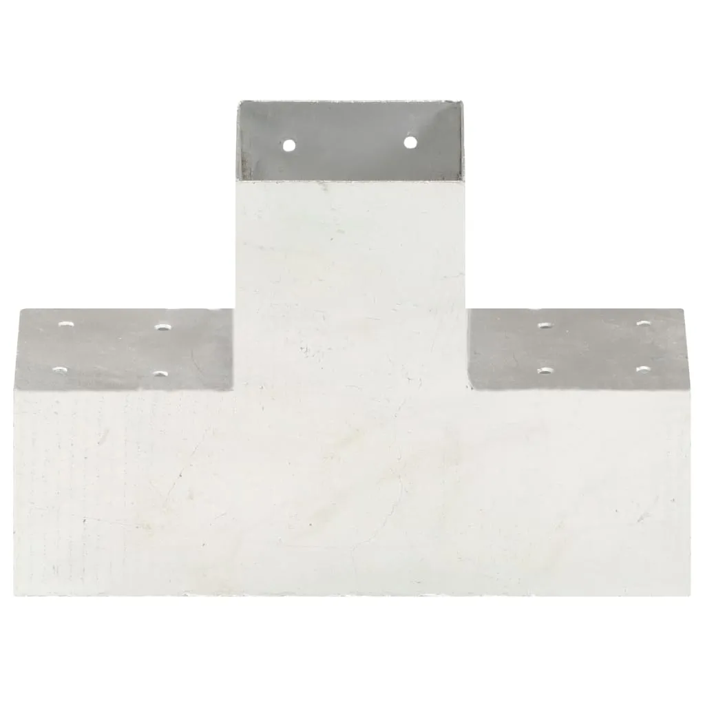Conector de grindă, formă X, 101 x 101 mm, metal galvanizat - imagine 3