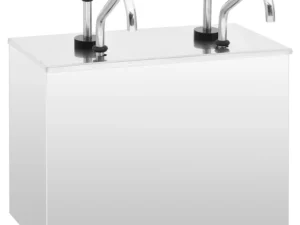 Dozator de sos, 2 x 3,5 L, oțel inoxidabil