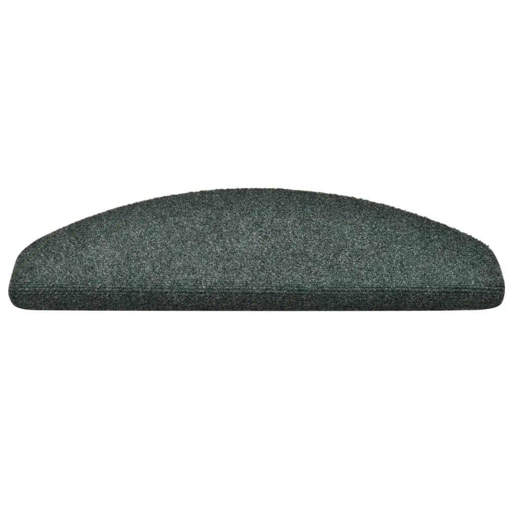 Covorașe scări autoadezive 15 buc verde 65x21x4 cm stil punch - imagine 4