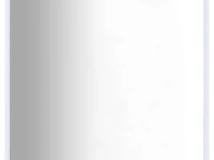 Oglindă, alb, 60x60 cm