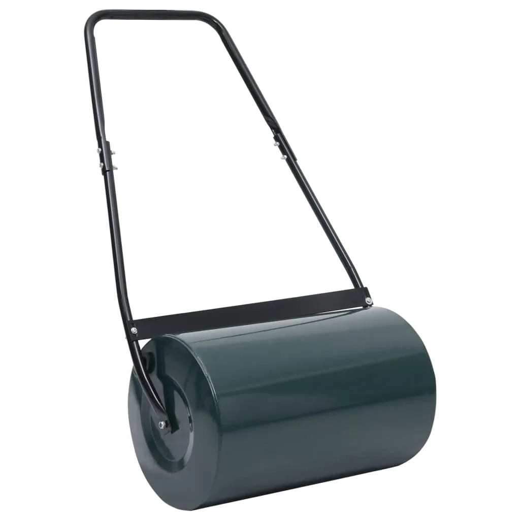 Tăvălug de gazon, verde și negru, 63 cm, 50 L - imagine 2