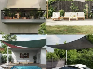 Pânză parasolar, gri taupe, 2x3,5 m, HDPE, 160 g/m²