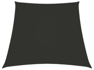 Parasolar, antracit, 3/5x4 m, țesătură oxford, trapez