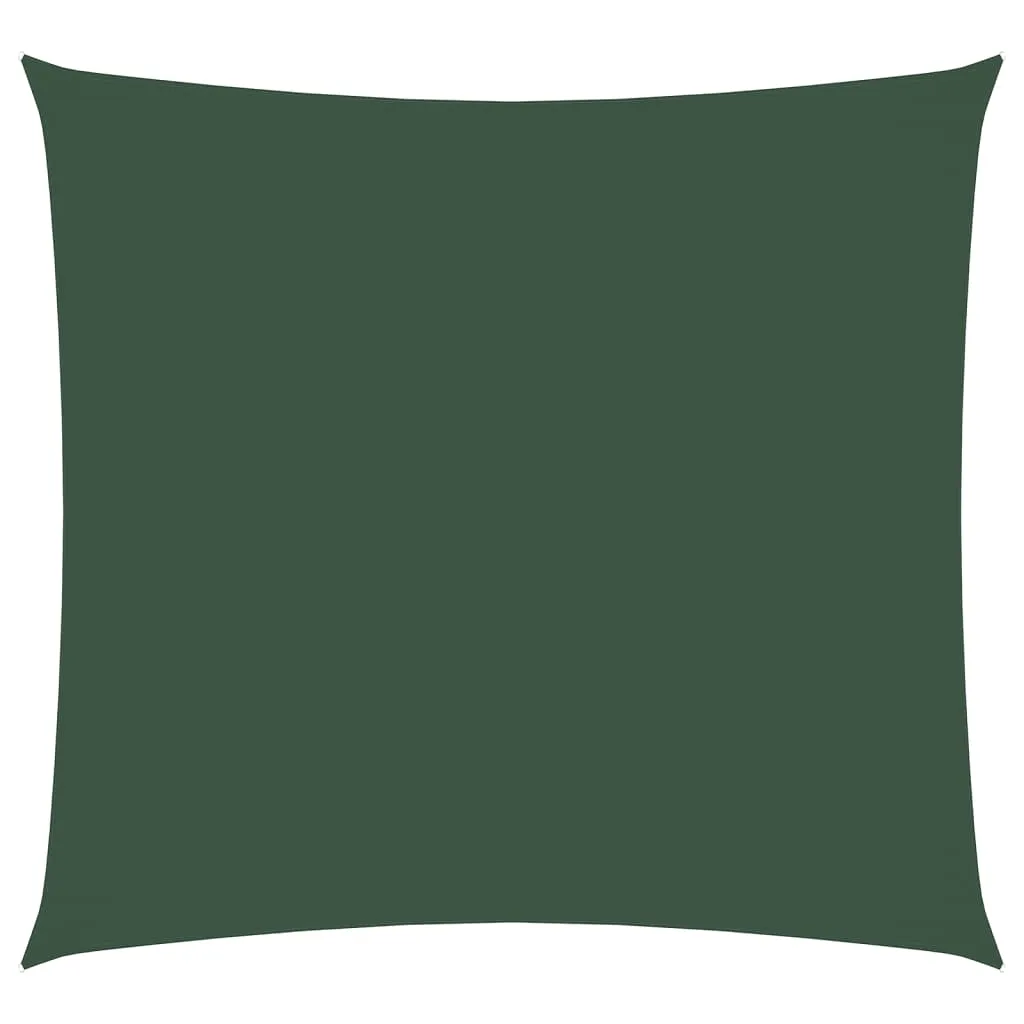 Pânză parasolar, verde închis, 4x4 m, țesătură oxford, pătrat - imagine 2