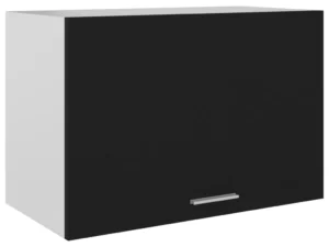 Dulap suspendat, negru, 60 x 31 x 40 cm, lemn prelucrat