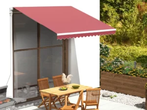 Pânză de rezervă pentru copertină, roșu vișiniu, 3x2,5 m