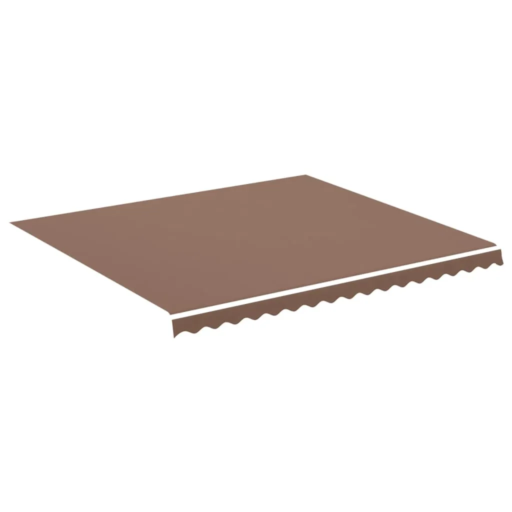 Pânză de rezervă copertină, maro, 4x3,5 m - imagine 2