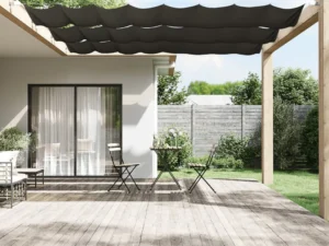 Copertină verticală, antracit, 100x1200 cm, țesătură Oxford