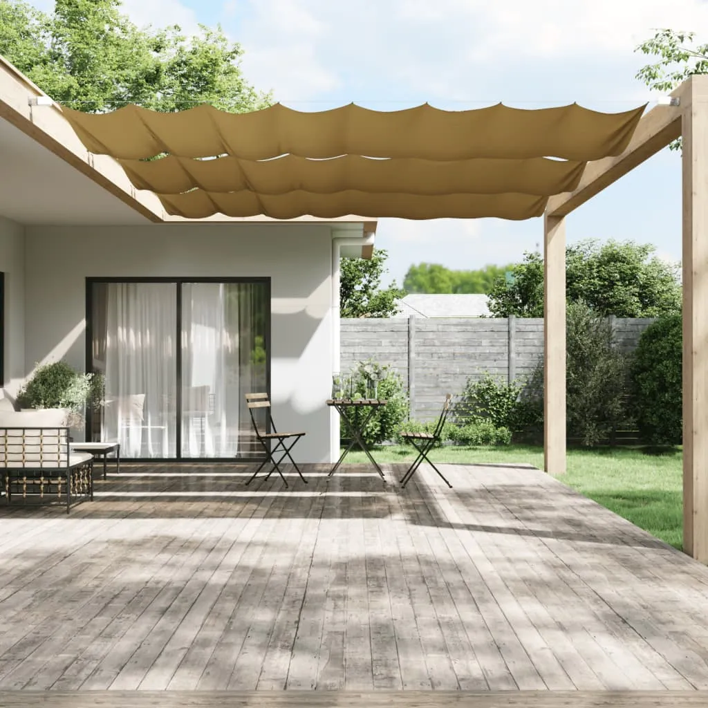 Copertină verticală, bej, 180x800 cm, țesătură Oxford