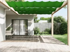 Copertină verticală, verde deschis, 250x420 cm, țesătură Oxford