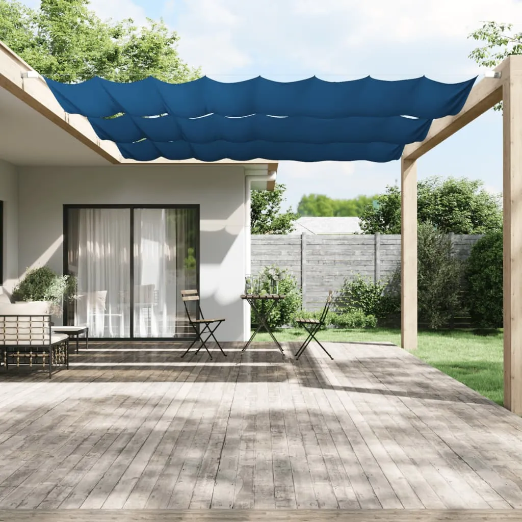 Copertină verticală, albastru, 180x1000 cm, țesătură oxford