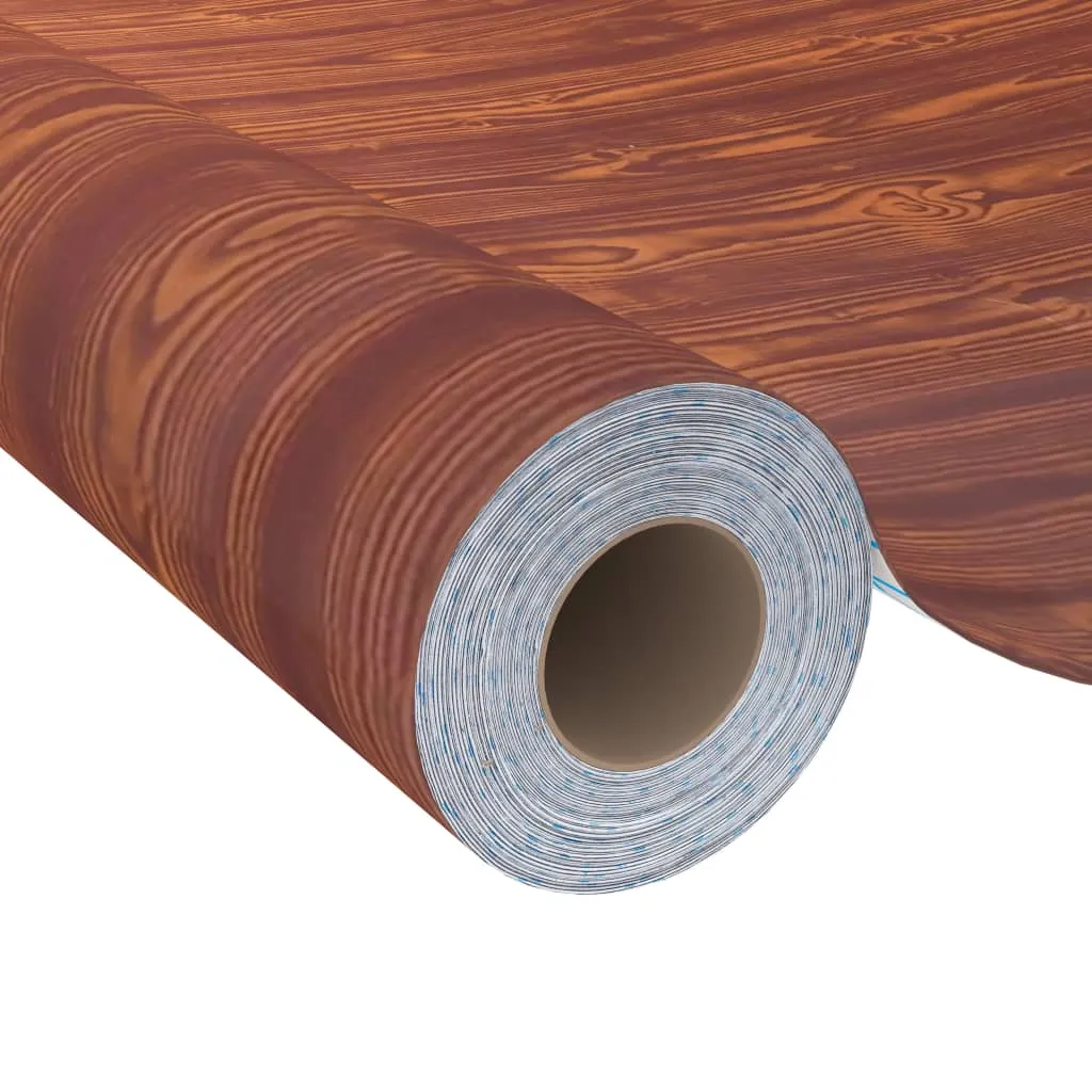 Folie de mobilier autoadezivă, acacia, 500x90 cm, PVC - imagine 3