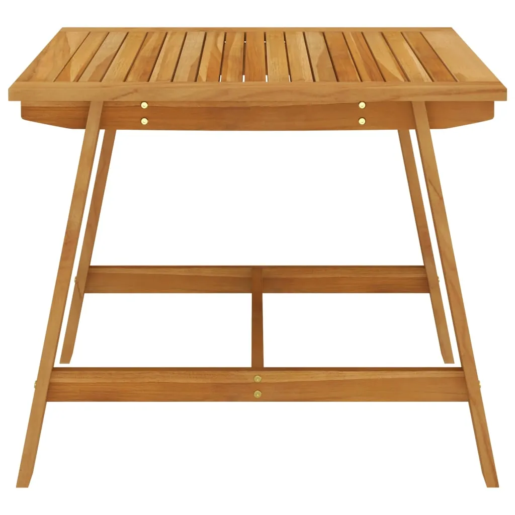 Set de masă pentru grădină, 3 piese, gri deschis - imagine 4