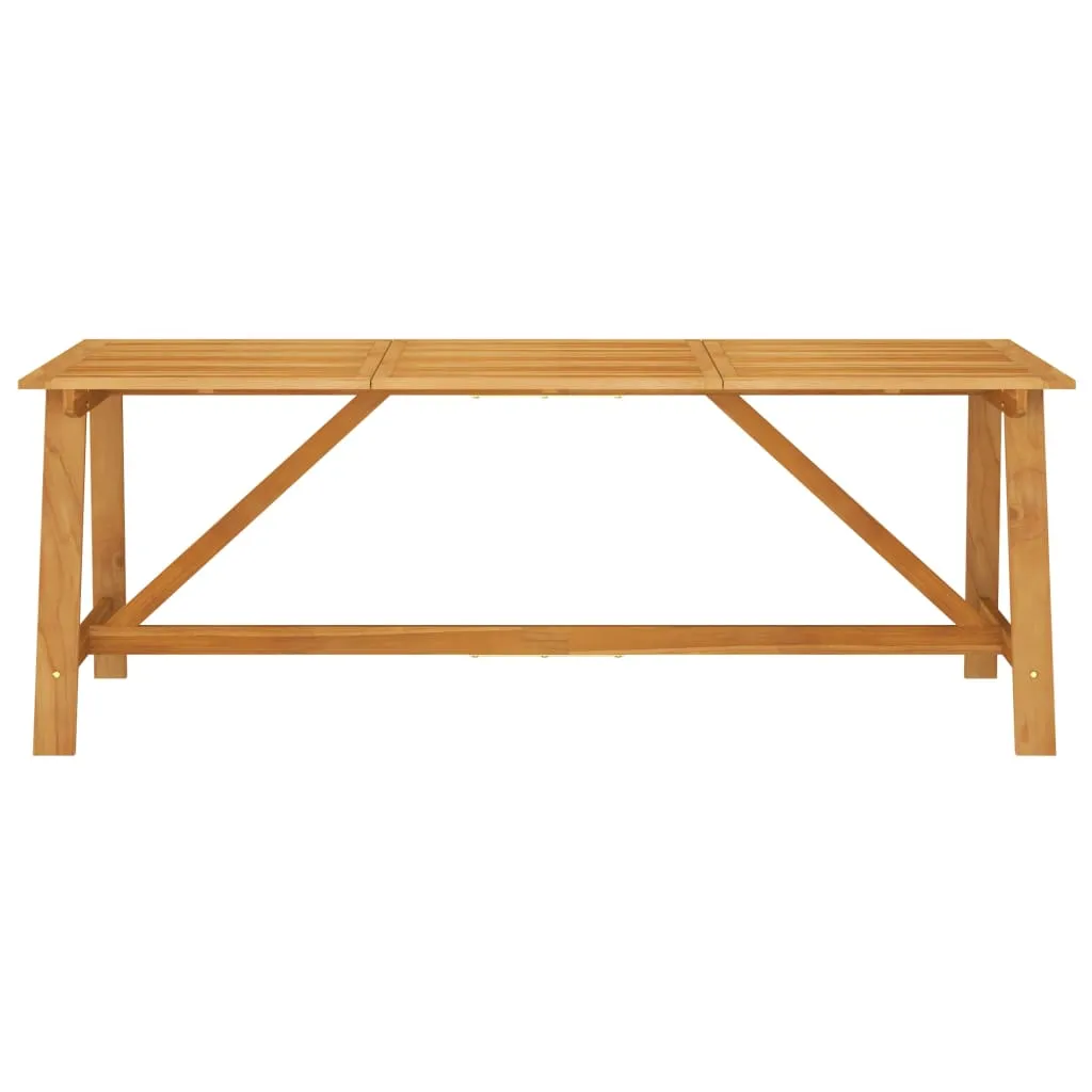 Set mobilier de grădină, 7 piese, gri deschis - imagine 3