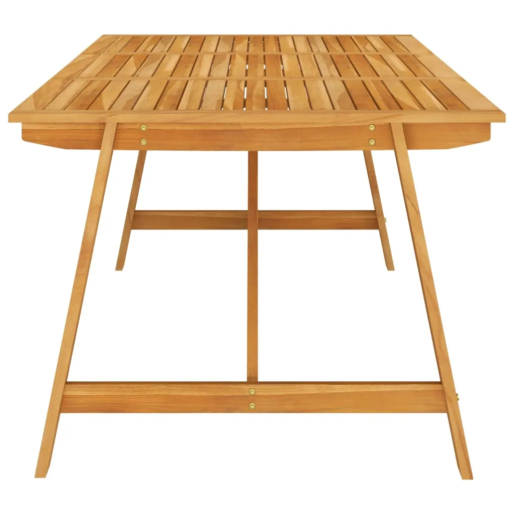 Set mobilier de grădină, 7 piese, gri deschis - imagine 4