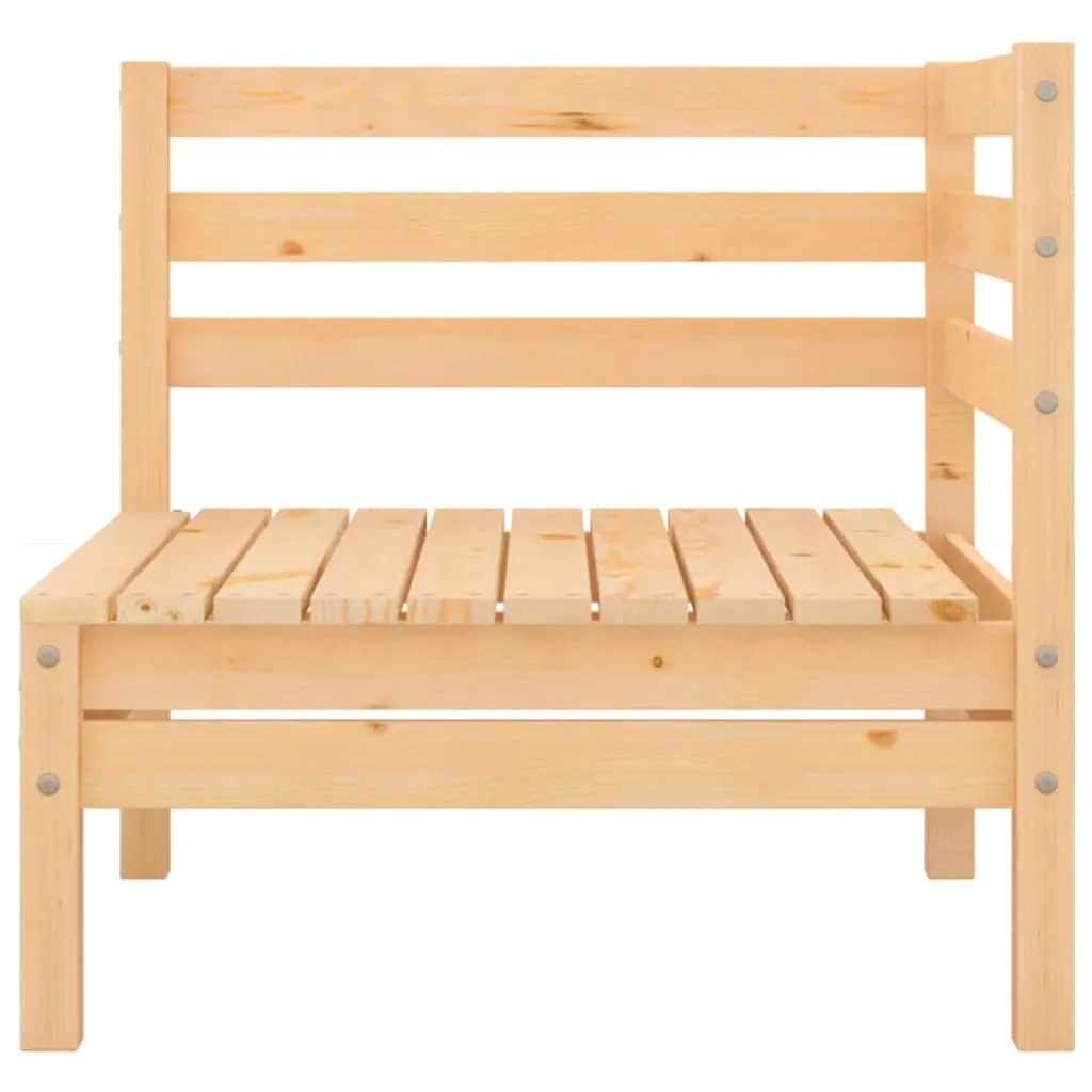 Set mobilier de grădină, 4 piese, lemn masiv de pin - imagine 4