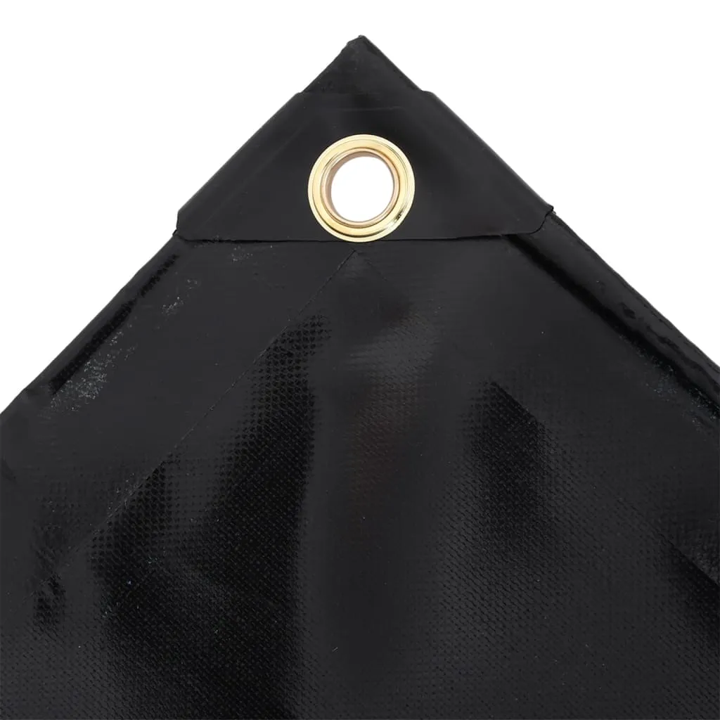 Prelată 650 g/m² 2 x 3 m, negru - imagine 4