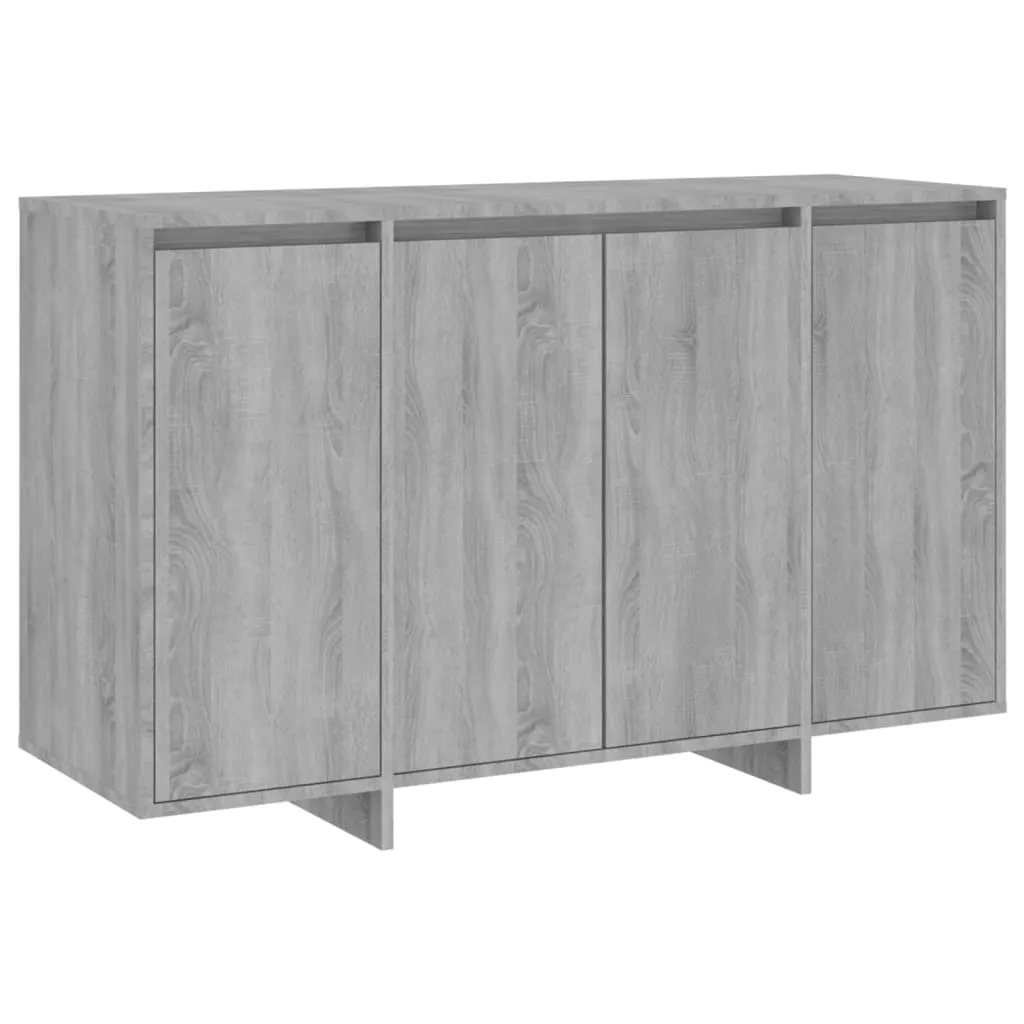 Servantă, gri sonoma, 120x41x75 cm, PAL - imagine 2