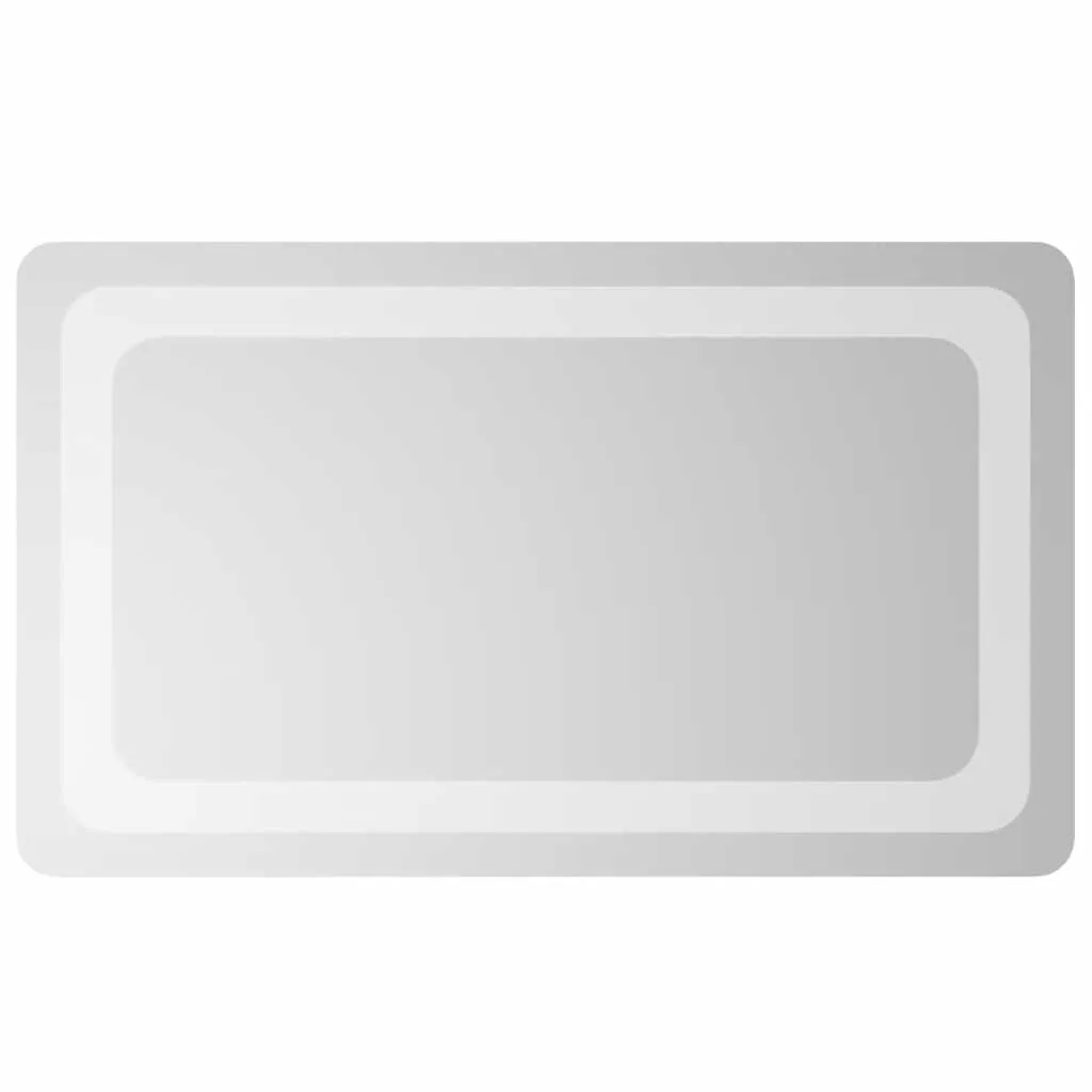 Oglindă cu LED de baie, 50x30 cm - imagine 2