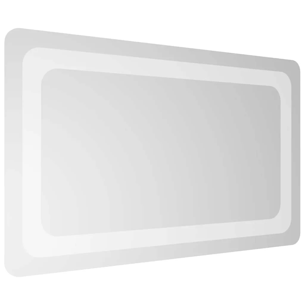 Oglindă cu LED de baie, 50x30 cm - imagine 4